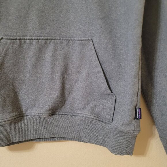 Patagonia Hoodie Mens Medium Gray Sweatshirt P6 Uprisal Hoody Pullover‎ Recycled - Picture 3 of 7